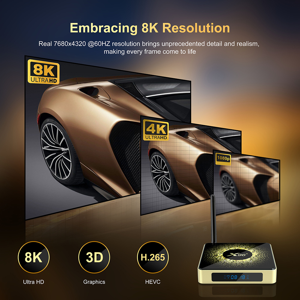 X96 X10 Amlogic S928X-J TV Box - Ddr3 8Gb avis et prix