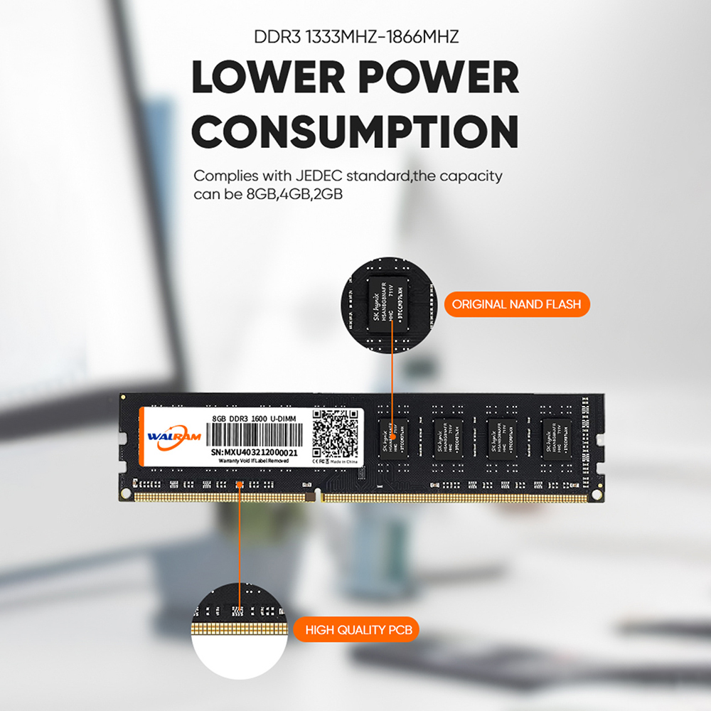 Wal233-Mémoire de serveur d'or - Ecc Ram Server avis et prix