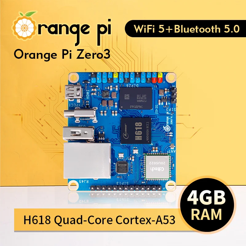 Orange Pi Zero 3 1G 1.5G 2G 4G - Ram Memory Module avis et prix