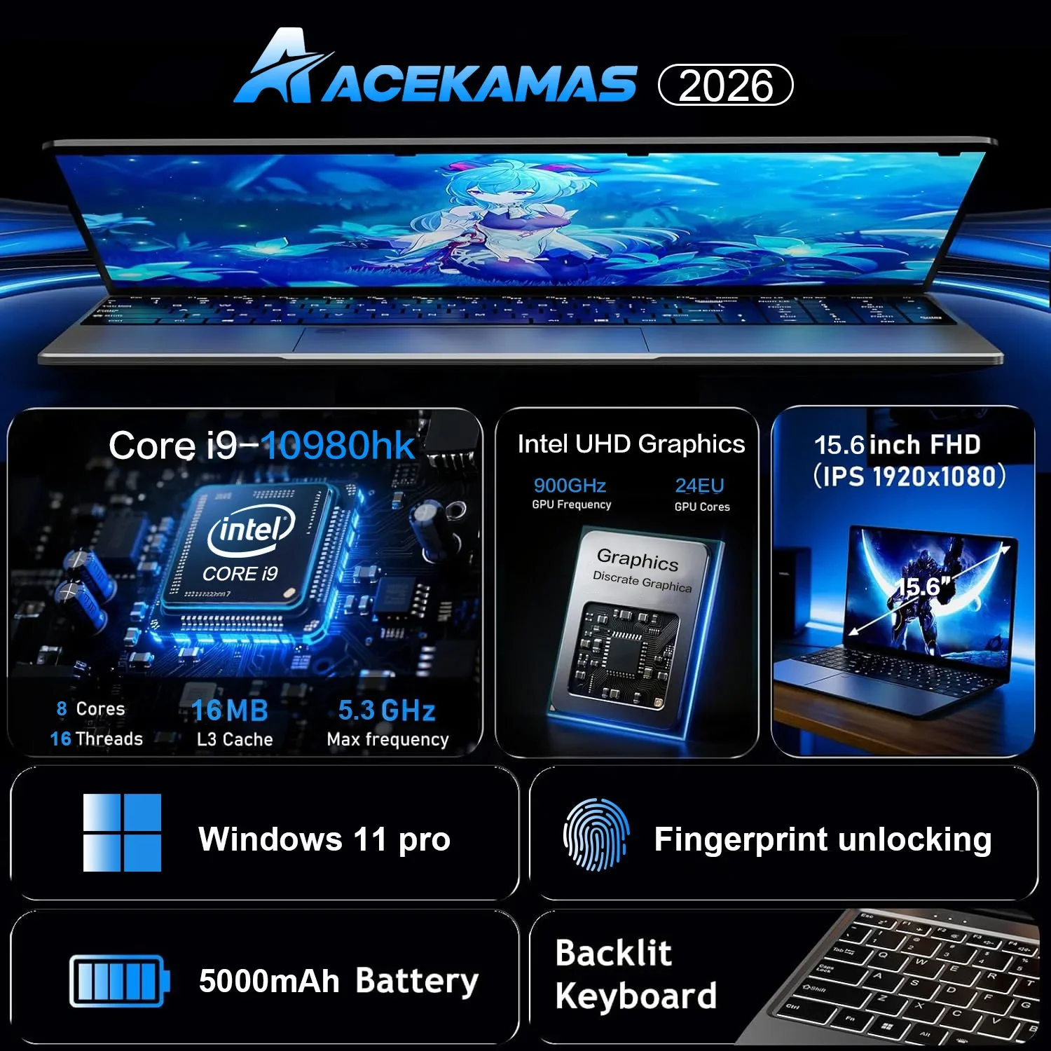 Ordinateur portable de 15,6 po - Ddr4 16Gb avis et prix