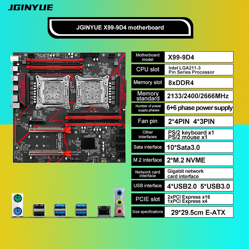 Carte mère serveur JGINYUE X99 - Ecc Ram Server avis et prix