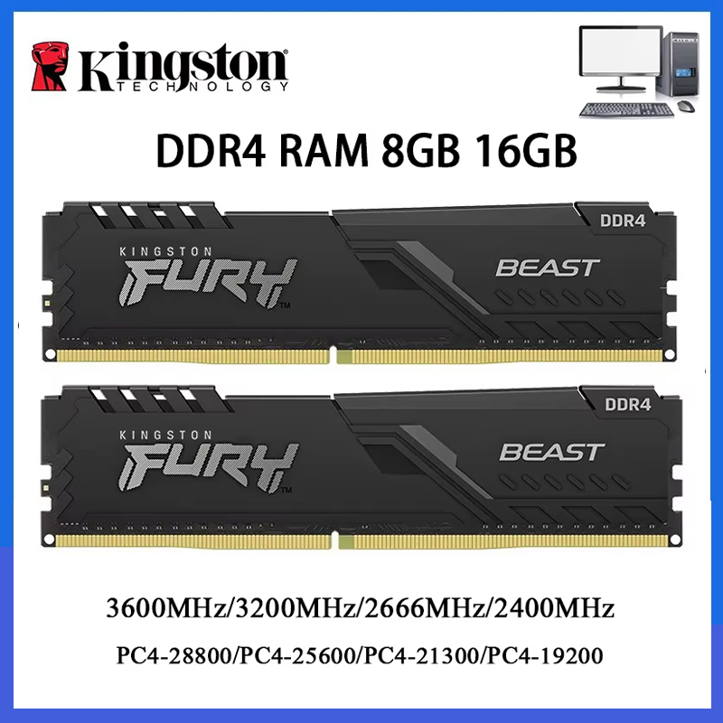 Mémoire DDR4 Kingston BEAST RA - Ddr4 3200 16Gb avis et prix